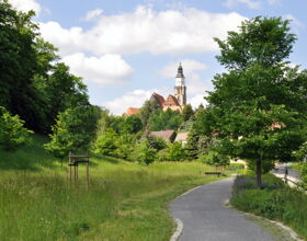 Kamenzer Herrental aus Richtung Elstraer Straße