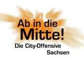 Logo des Wettbewerbs "Ab in die Mitte". 