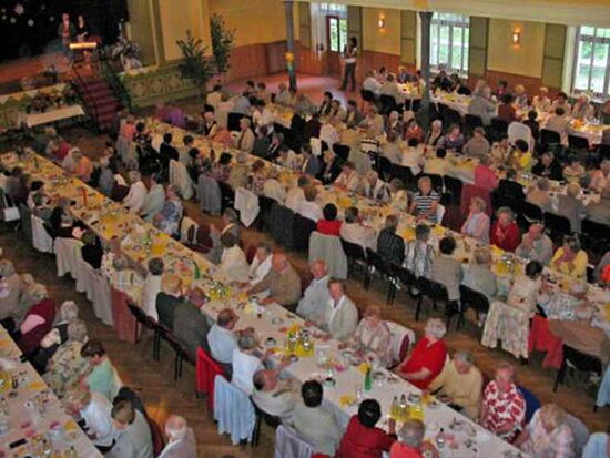 Ausschnitt Frühlingsseniorenfest im Hotel Stadt Dresden
