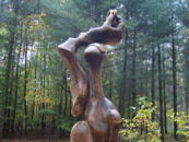 Skulptur am Waldandachtsplatz