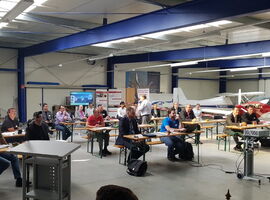 Blick in den Tagungsraum am VLP Kamenz. 