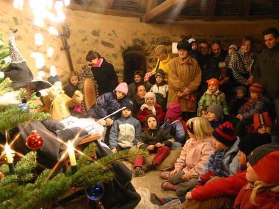 Weihnachtsmarkt-Bude - Quelle: Museum der Westlausitz, Robert Michalk