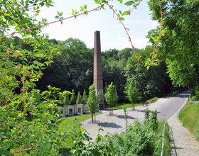 Gedenkstätte im Kamenzer Herrental. 