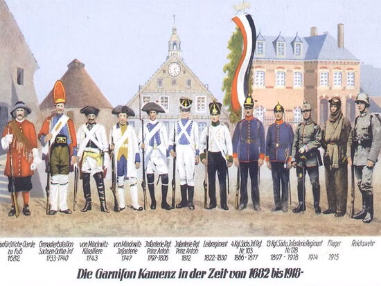 Garnisons-Stadt Kamenz. 