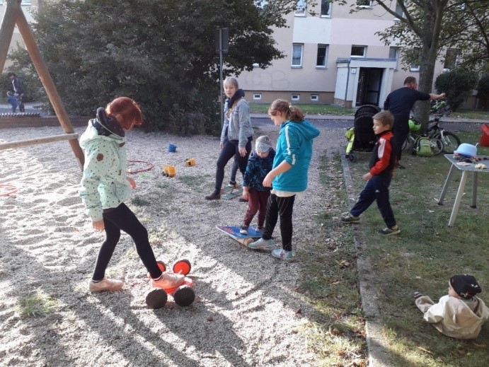 Quartier hier - Spielplatz 